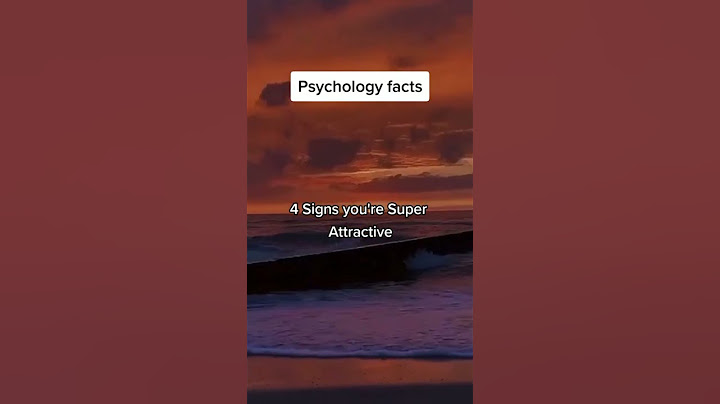 4 Signs You're Super Attractive || Psychology Facts #shorts