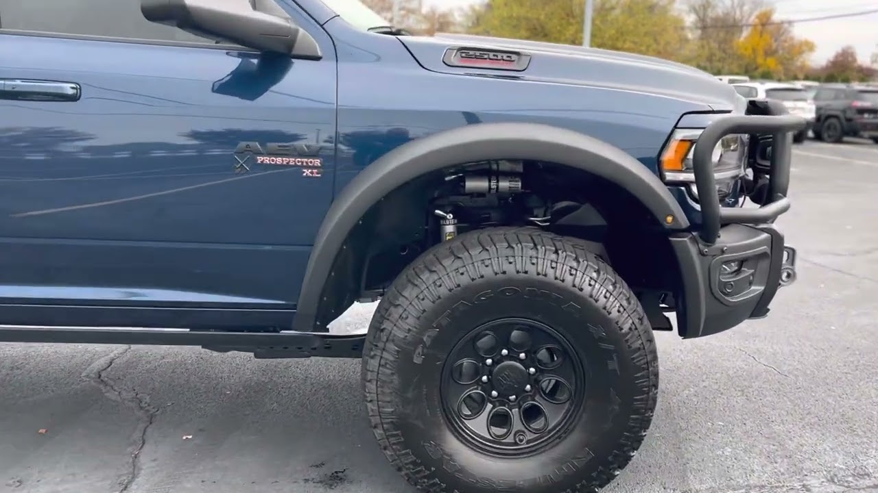 2022 - Ram 2500 Laramie Megacab AEV Prospector XL in Patriot blue