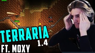 Chill Terraria 1.4 ft. Moxy! | xQcOW Playthrough (Medium, Classic, Random) | Part 1 | xQcOW