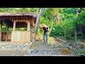 Bring clean water to the shelter, make a water tank - Off Grid Living | Ep 14