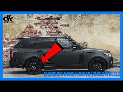 How To  Change Range Rover Vogue Tyres