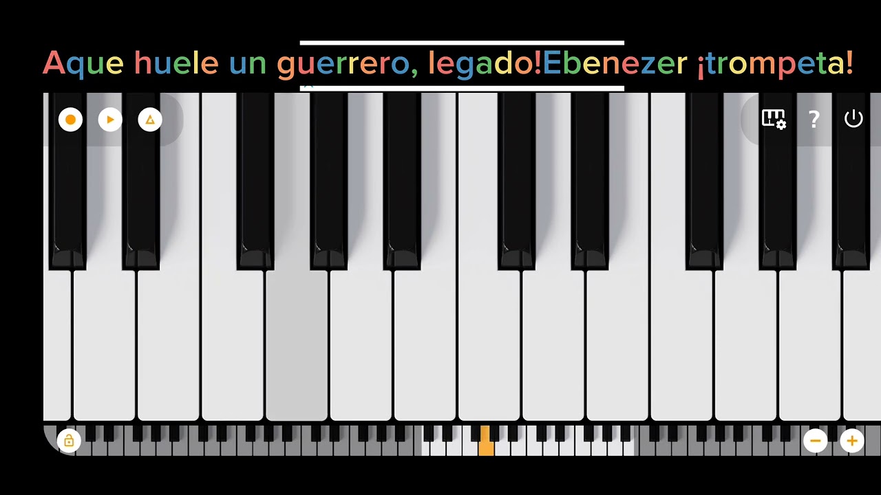 tutorial de trompeta aque huele un guerrero,cuando viene de la batalla