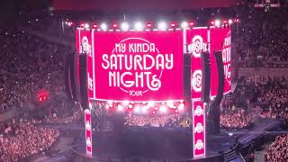 Luke Combs Opening Crowd Singing Sweet Caroline Ohio Stadium 