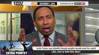 ESPN First Take - Stephen A. Smith Rips Justin Tucker