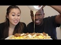 ANIMAL STYLE FRIES EATING CHALLENGE | SPECIAL ANNOUNCEMENT | MUKBANG / EATING SHOW