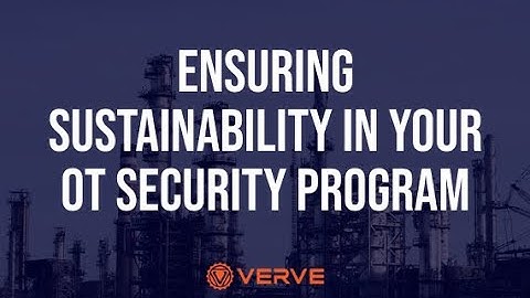 Building and Maintaining a Sustainable OT Security Program | Rockwell Automation SecureOT