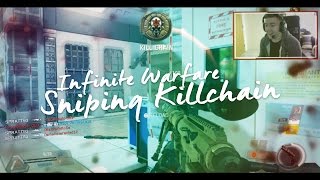 Insane Infinite Warfare Sniping Killchain!!