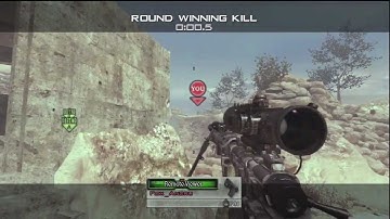 Call of Duty Mw2 Noscope Across Map Gwk