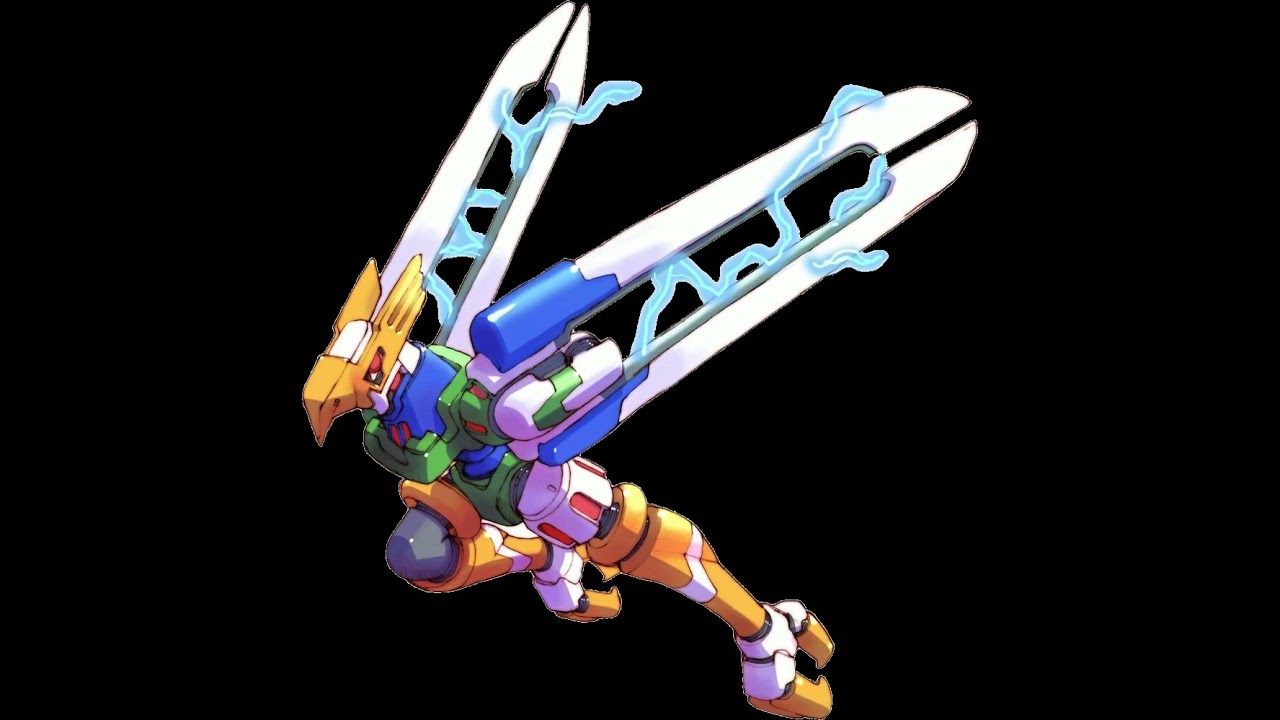 Megaman Zero (GBA sound) Aztec Falcon Battle voice clips