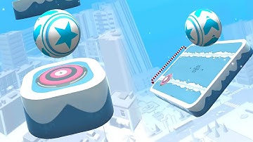 New Christmas Mode Sky Rolling balls - Gameplay |Part 128 | ( Android & IOS GamePlays )