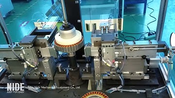 wheel hub motor stator slot wedge inserting process