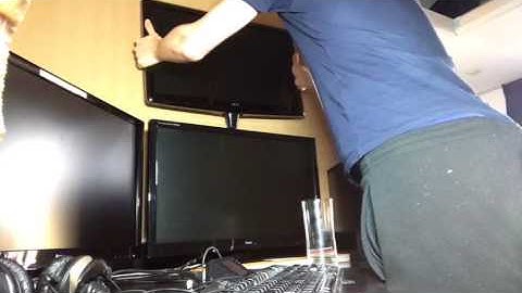 3d printed VESA monitor mount