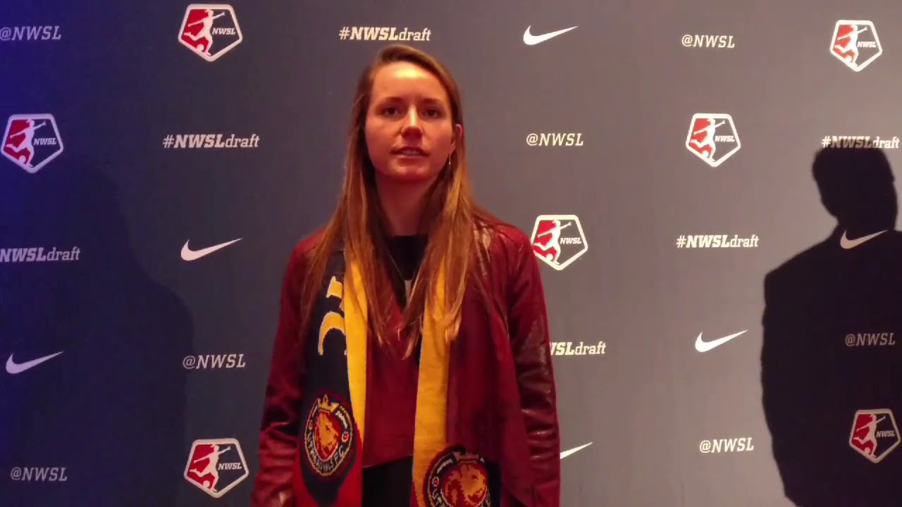 NWSL Draft Player Reactions 1/18/18 - YouTube