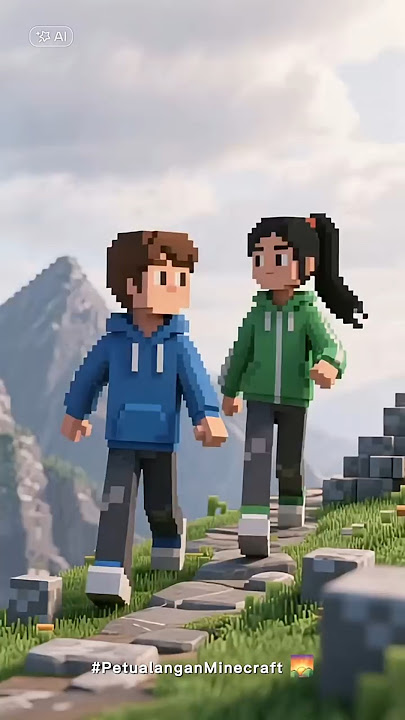 💔 Saat Teman Pergi | Kisah Sedih Persahabatan di Minecraft #shorts #viral #minecraft