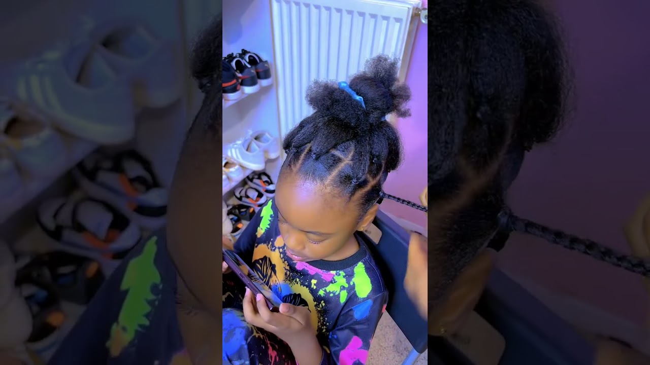 NATURAL HAIRSTYLE FOR KIDS