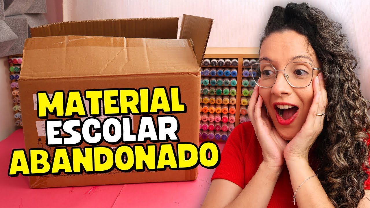 Testando MATERIAL ESCOLAR ABANDONADO !! [Parte 3]