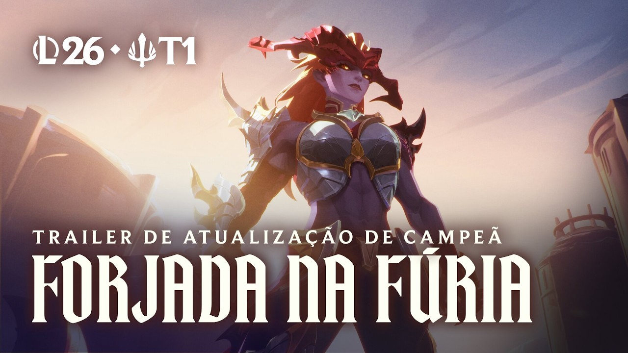 Forjada na Fúria | Trailer de Atualização da Campeã Shyvana — League of Legends