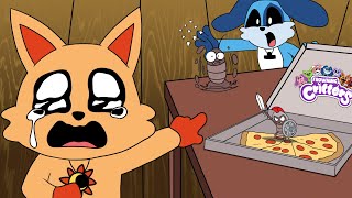 Who Stole My Pizza ? Frowning Critters Animation