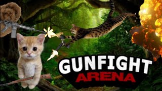 Roblox playing gunfight arena #100!!! (Using the new Ultramatch)