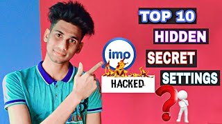 Top 10 Secret Settings And Tricks Of Imo (HINDI) 10 Hidden Settings IMO 2020 screenshot 1