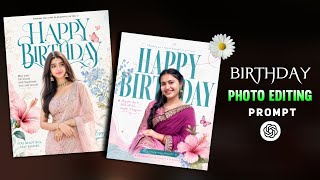 Birthday Photo Editing Prompt | Happy Birthday Photo Editing Prompt | ChatGPT Birthday Photo Editing screenshot 2