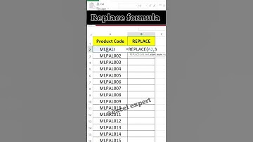 Replace formula in excel!#excel #exceltricks #exceltips #exceltutorial #shortsfeed