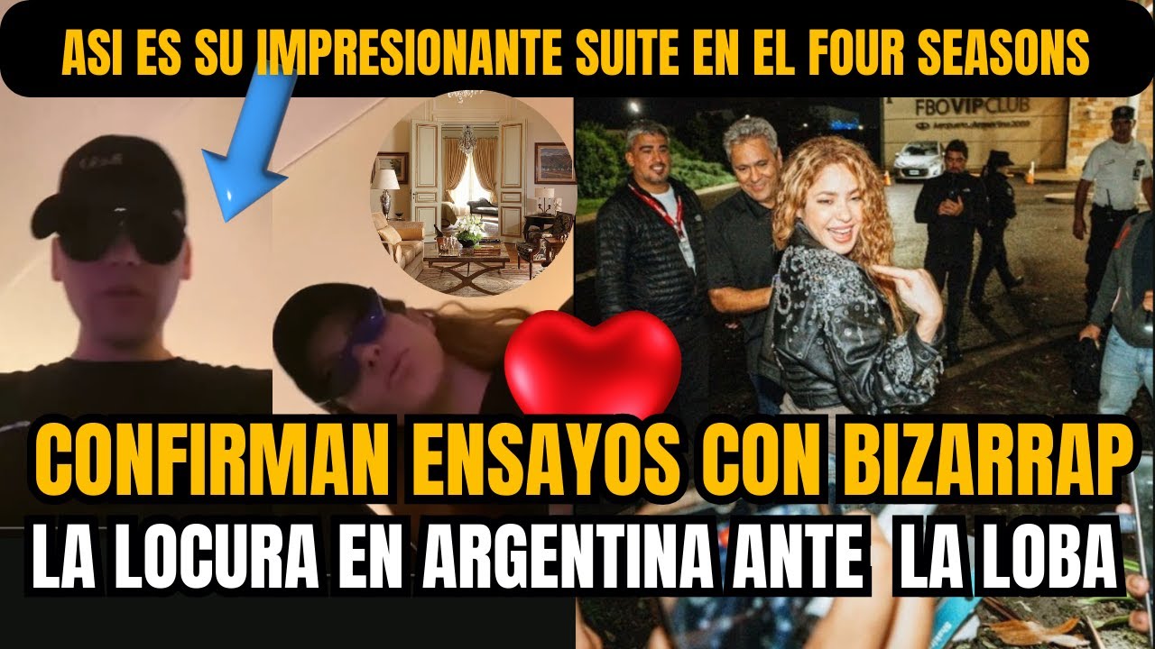 SE CONFIRMA BIZARRAP CON SHAKIRA EN CONCIERTO | LOS DETALLES MAS EMOTIVOS DE ARGENTINA CON LA LOBA
