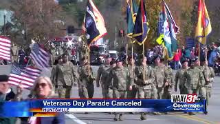 Veterans Day Parade Canceled