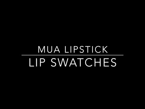 Video: MUA Fawn Fancy Matte Lipstick Review