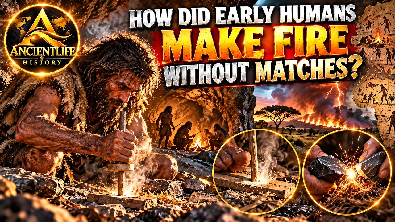 Match Without Fire How Did Early Humans Make Fire Without Matches ? - YouTube