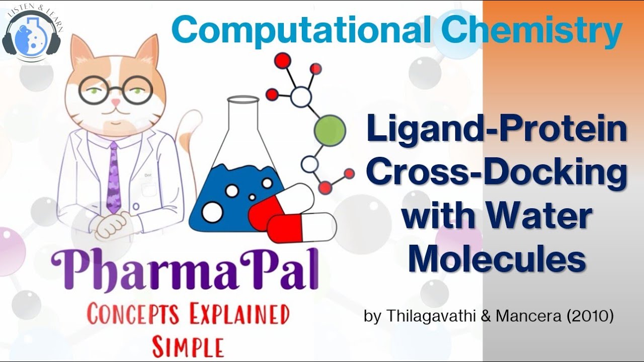 Ligand-Protein Cross-Docking with Water Molecules | Computational Chemistry | Pharmapal 💦⚕️💻👩‍🔬