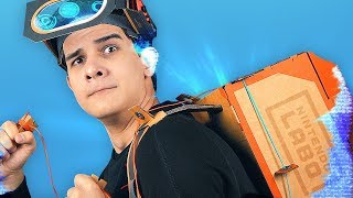 КОСТЮМ РОБОТА ИЗ КАРТОНА в Nintendo Labo! КОСТЮМ РОБОТА ИЗ КАРТОНА в Nintendo Labo!
