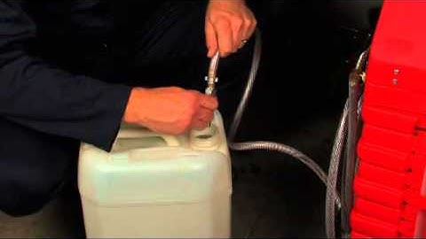 MotorVac TransTech IV ATF Exchanger  - Emptying Waste Procedure 1-800-841-8810