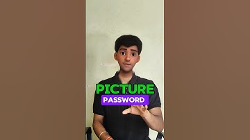 These is called Picture Password 🤣🔥 #short #windows11