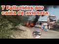 ÚLTIMA HORA: 7 Fallecidos en las líneas de Nazca, Perú. Tras accidente aéreo.