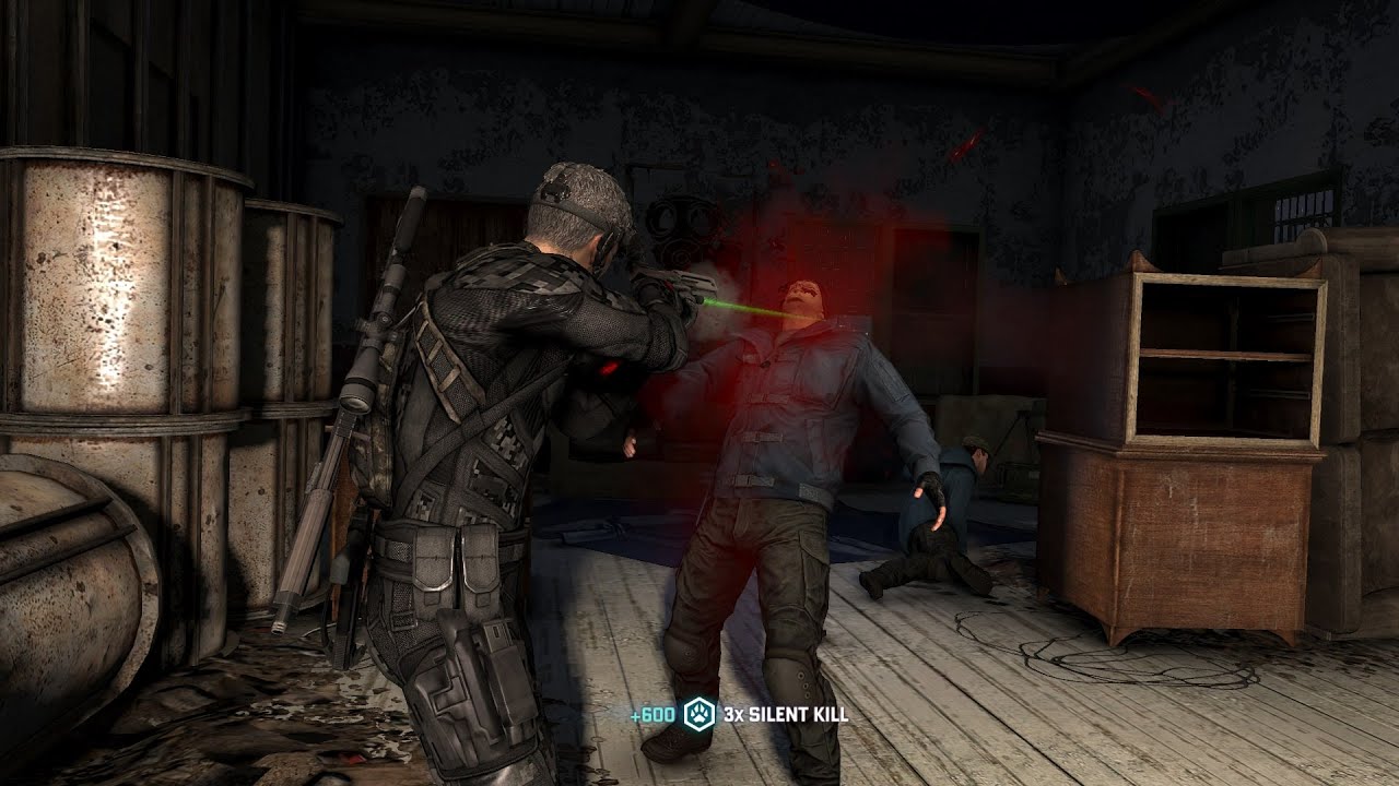 Splinter Cell Blacklist – Abandoned Mill | Stealth Kills | Realistic