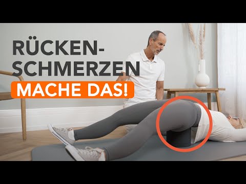 Video: 4 Möglichkeiten, einen Nerv in Ihrem unteren Rücken zu lösen