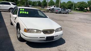1996 Mercury Cougar XR-7 Startup Model history, and full tour. 1996 Mercury Cougar Black