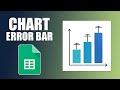 How to add error bar to chart in google sheets