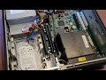 DELL Optiplex 760 Disassembly RAM SSD Hard Drive CD Optical Disc DVD CMOS Replacement Upgrade Repair