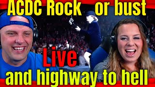 Reaction To ACDC Rock or bust and highway to hell Live At Grammy Awards 2015