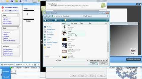 How to design and put a Watermark on your videos