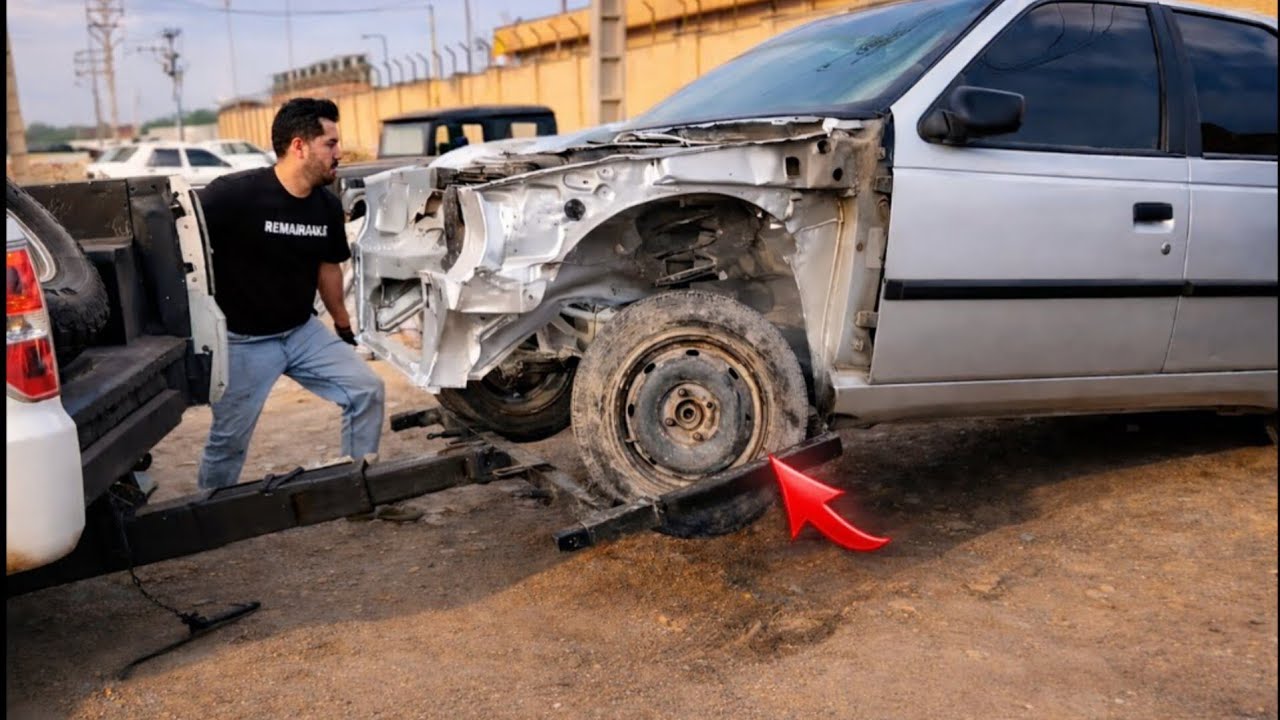 Towing a Car With NO Engine and NO Gearbox | Impossible Recovery?