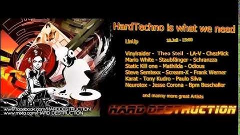 Odious @ Hard Destruction: Hardtechno is what wee Need (19/07/14)