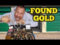 FOUND GOLD I Bought Abandoned Storage Unit Locker Opening Mystery Boxes Storage Wars