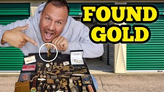 FOUND GOLD I Bought Abandoned Storage Unit Locker Opening Mystery Boxes Storage Wars