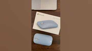 Unboxing Microsoft BT Morden Mouse-Pastel Blue