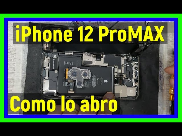 DIY iPhone 12 PRO MAX, pantalla rota MULTI-LANGUAGE COMO CAMBIAR DISPLAY  LCD para principiantes 