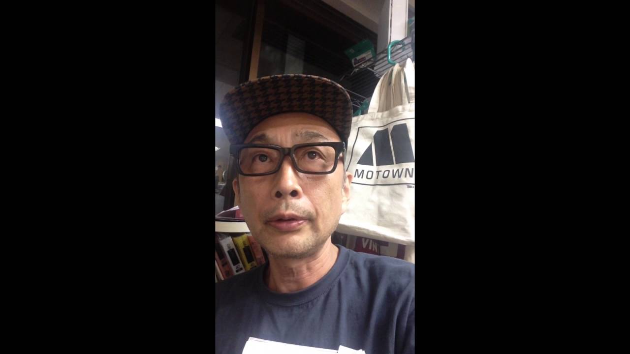 サエキけんぞう氏 東京レコ屋ヒストリー意気込みビデオ YouTube