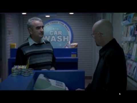 Breaking Bad- Walt gets the Carwash